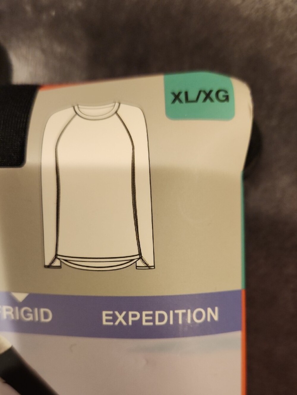 Cuddl Duds ClimateRight Long Sleeve Crew - Black - Picture 2 of 4